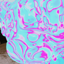 Neon Marbling